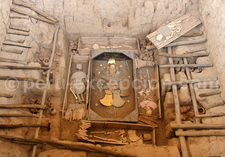 Huaca Rajada, tombe du Señor de Sipán