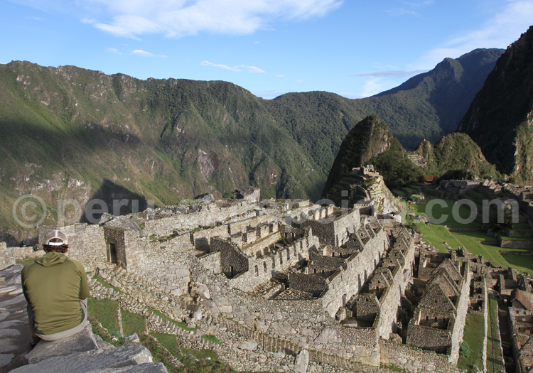 Le secteur urbain du Machu Picchu