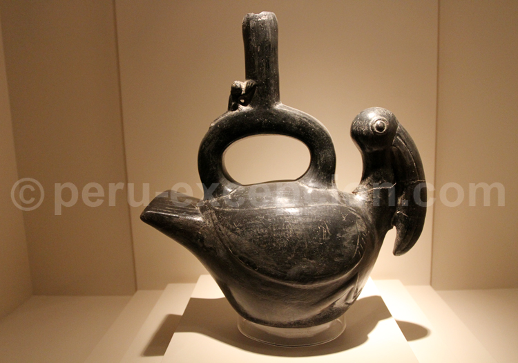 Céramique sculptée chimú, Museo MAP Cuzco