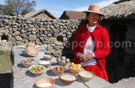 Cuisine inca à Sillustani Cuisine inca à Sillustani