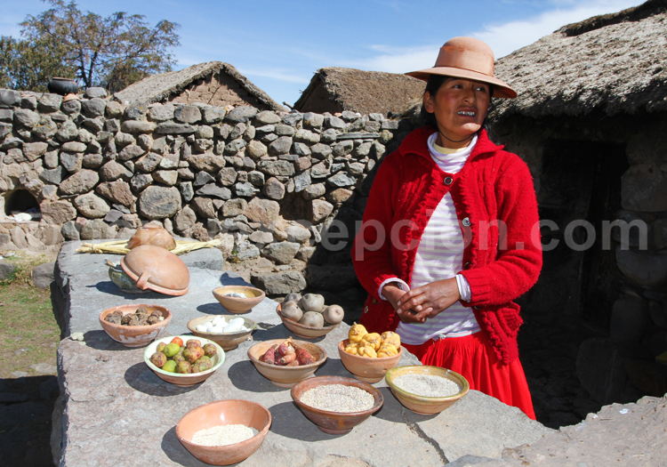 Cuisine inca à Sillustani