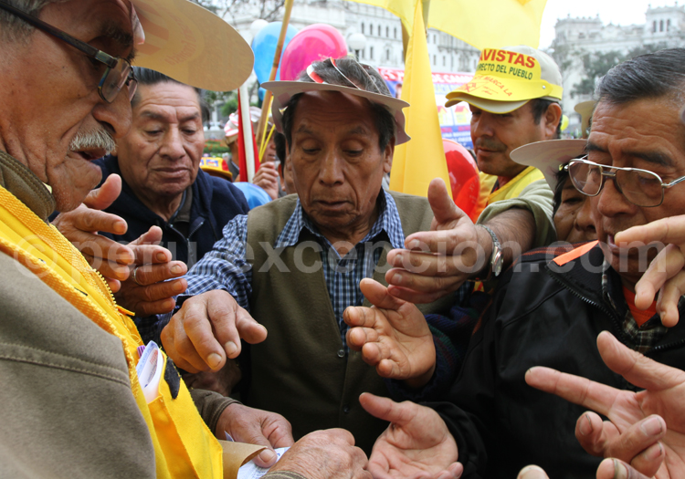 Manifestations à Lima