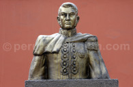 San Martín, statue à pueblo libre, Lima San Martín, statue à pueblo libre, Lima