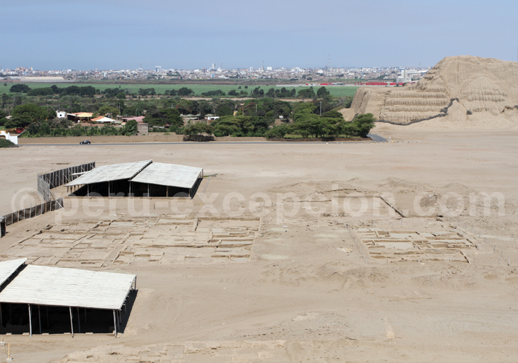 Temples Huaca de la Luna et Huaca del Sol
