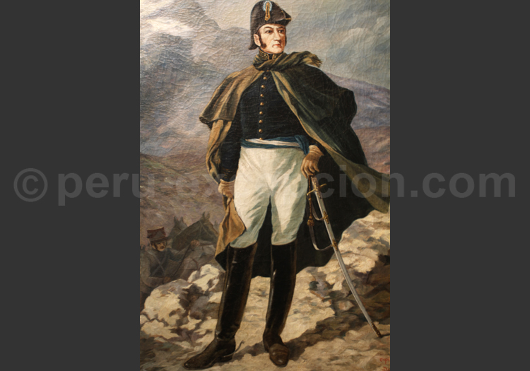 Traversée des Andes par José de San Martín, début 1817, MNAAP Lima