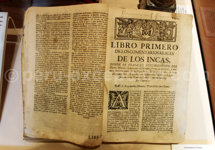 Commentaires royaux inca Garcilaso Vega