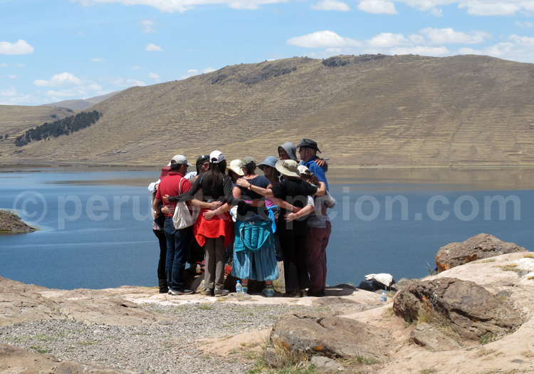 Culte syncrétiste à Sillustani
