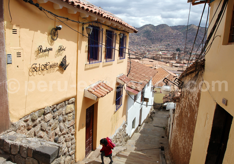 Cuzco, rue Pasñapacana, quartier San Blas