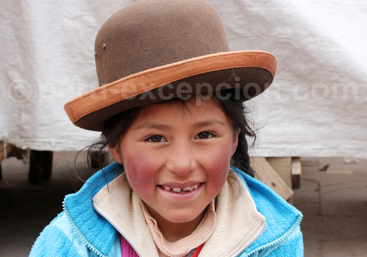 Une jeune péruvienne