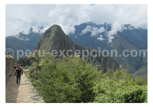 Trek en direction du Machu Picchu 