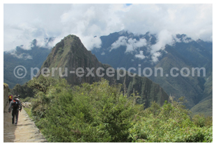 Trek en direction du Machu Picchu