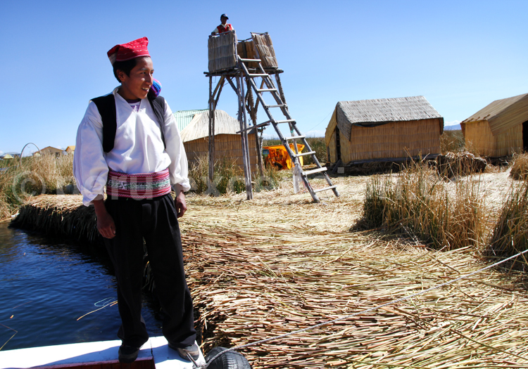 Communauté quechua, lac Titicaca