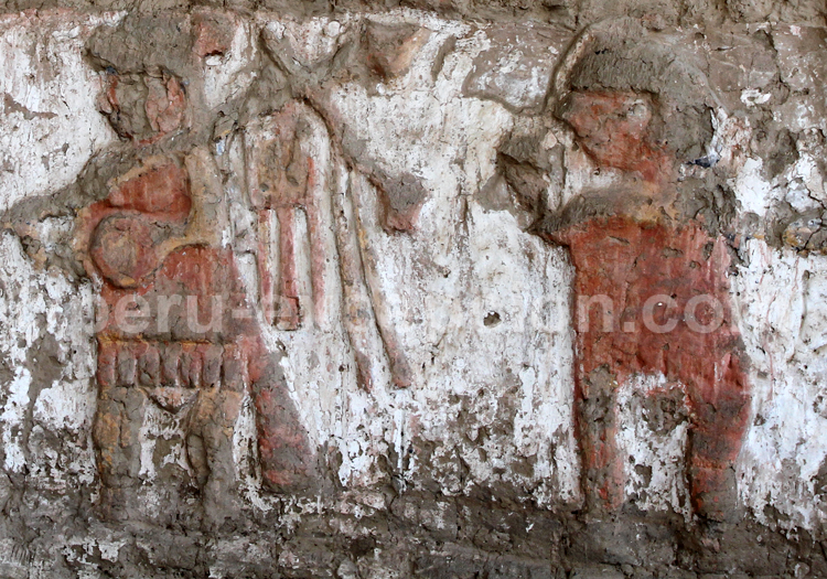 Fresque murale, archéologie au Pérou
