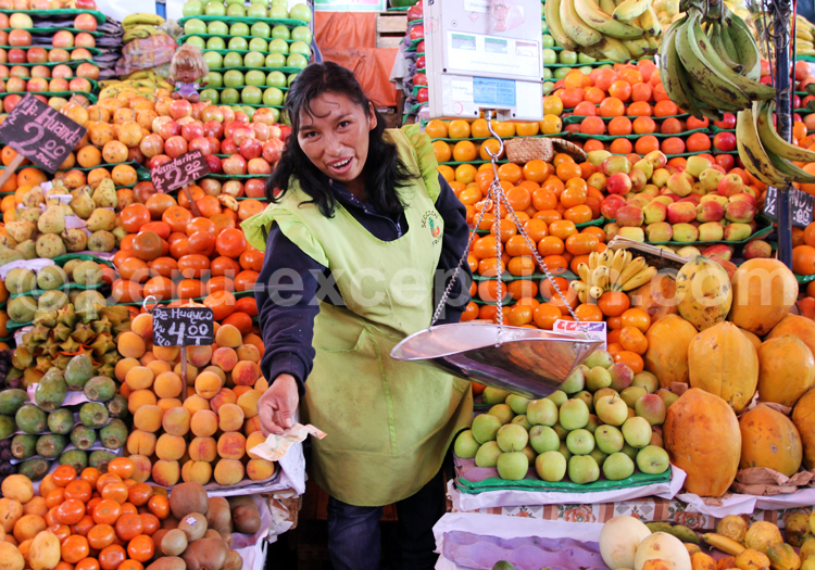 Marché au Pérou