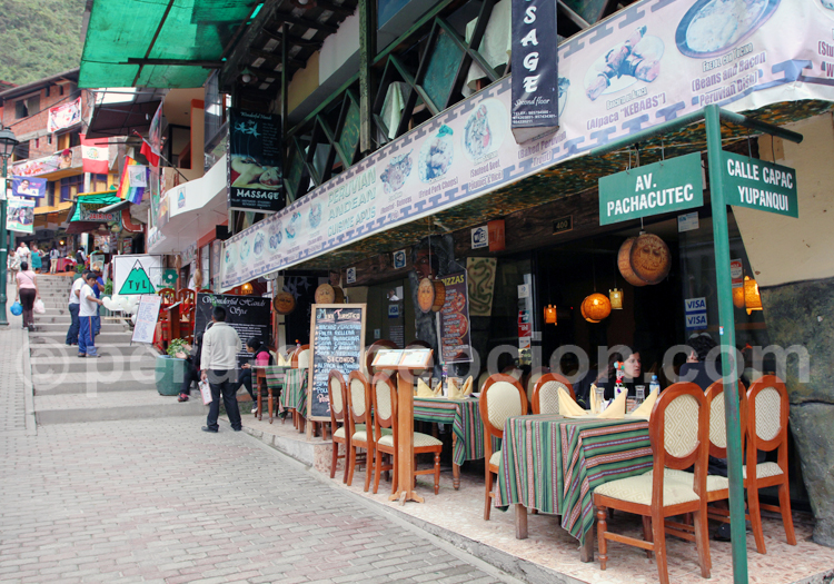Restaurants d'Aguas Calientes