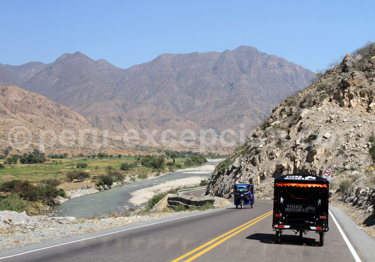 Route de Kuntur Huasi à Trujillo