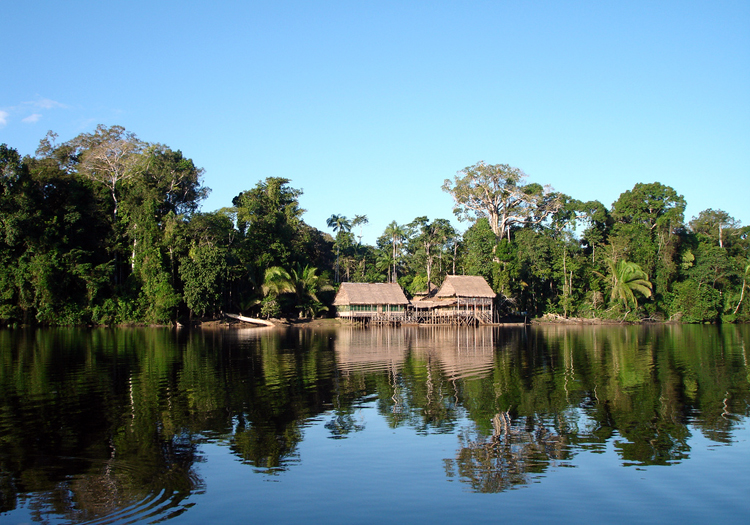 Village amazonien, région de San Martin, Licence CC