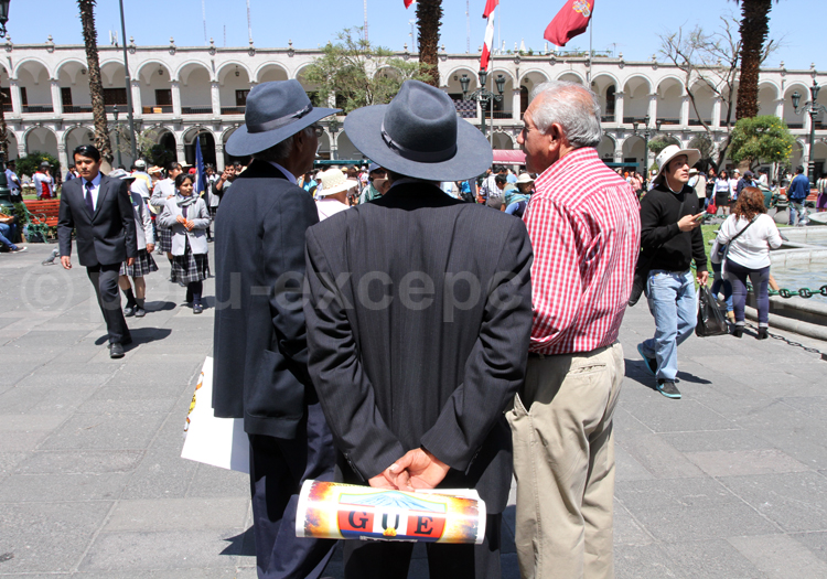 Le sombrero, tradition d'Arequipa, Pérou