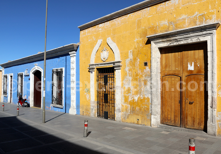Rue colorée d'Arequipa, Littoral Sud, Pérou