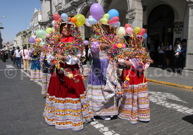 Fête traditionnelle péruvienne