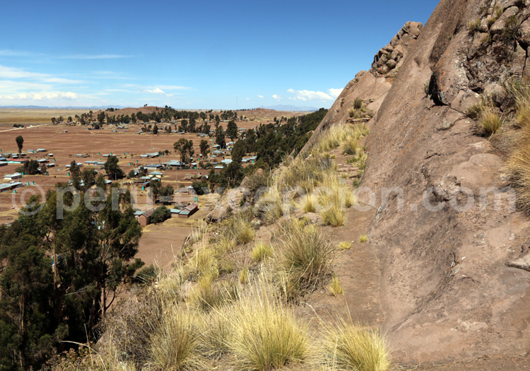 Vue sur Puno, Cerro Jachapataza