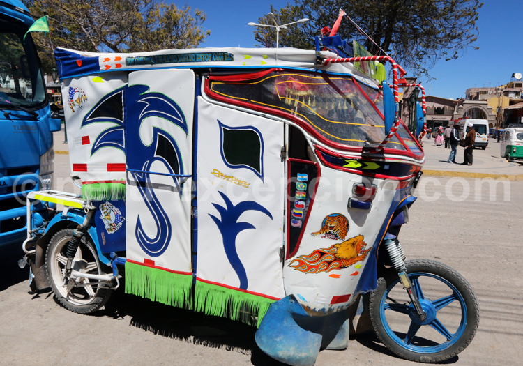 Taxi moto, Chivay, Pérou