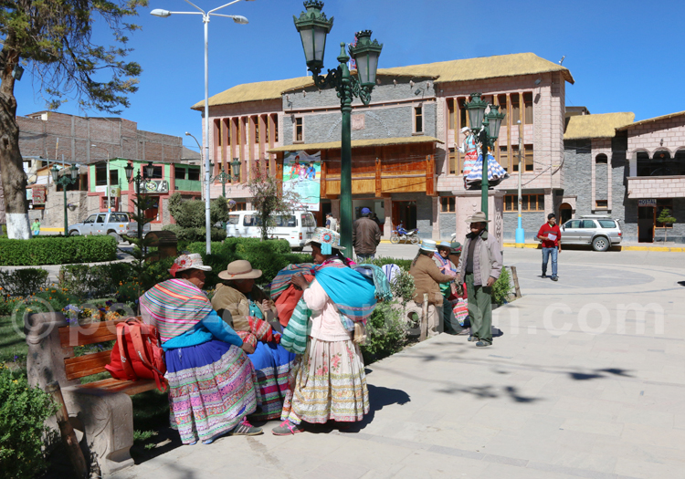 Plaza de Armas, Chivay
