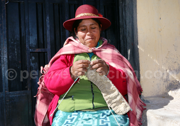 Artisanat local, région d'Arequipa