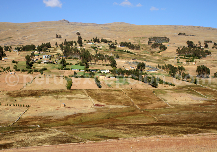 Paysage de la région de Cusco, Pérou