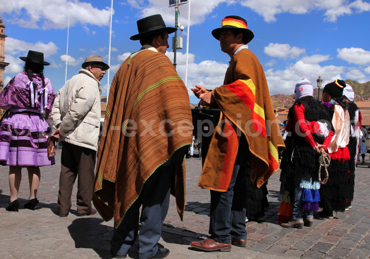 Poncho en laine, Cuzco
