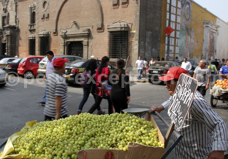 Vendeur de fruits, Lima