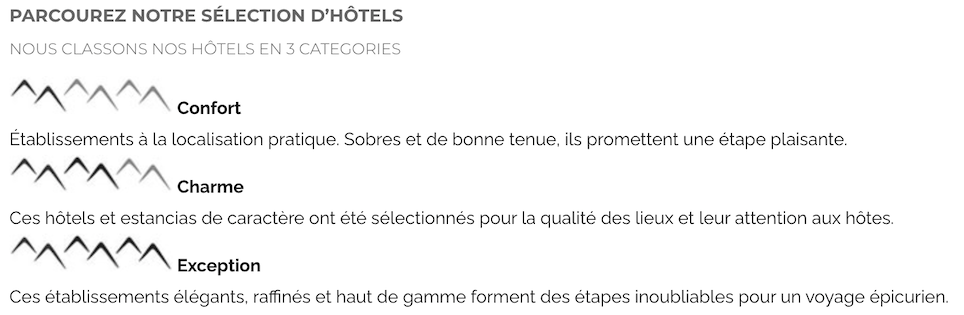 Infos, hôtels