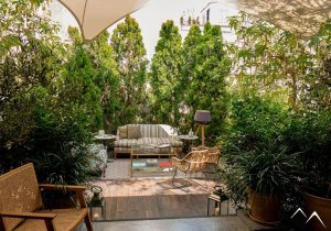 Patio hôtel Atemporal Lima