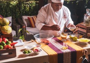 Atelier de gastronomie péruvienne à l'hôtel Sumaq Machu Picchu